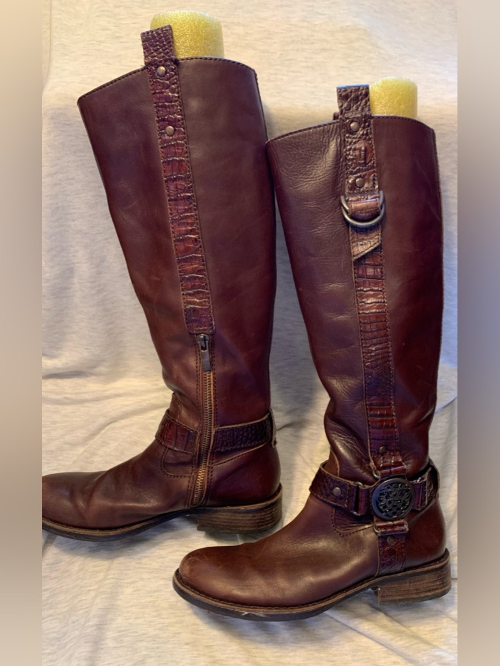 Vince Camuto leather riding boots